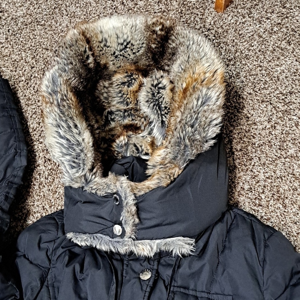 Laundry By Design Women's Winter Coat Faux Fur Size Small - Picture 11 of 14